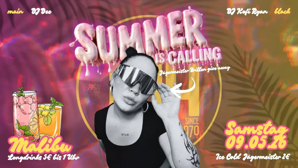 🌴🔥 SUMMER IS CALLING 🔥🌴  - Event im Tucholsky Kiel